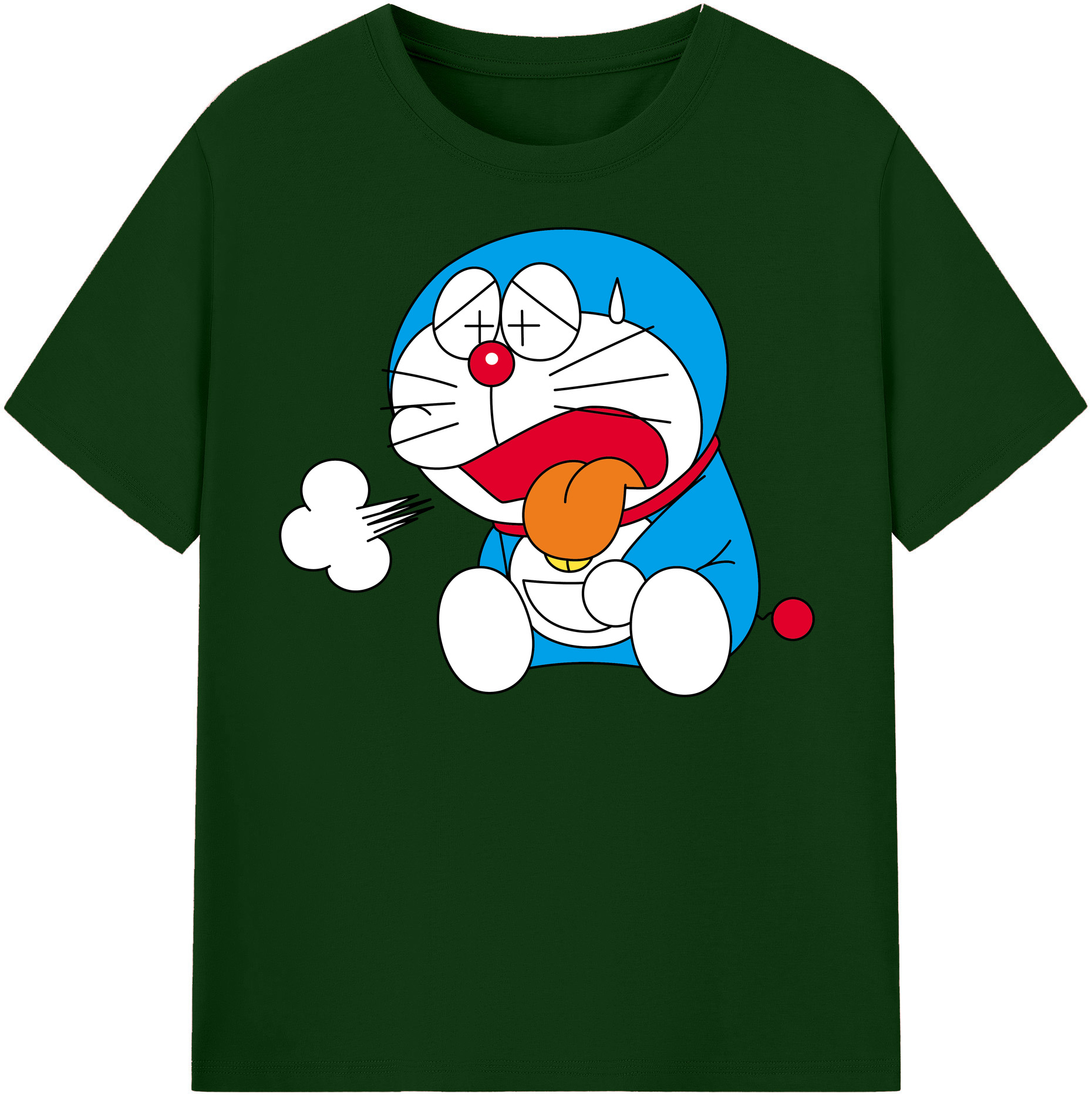 （画像用） ドラえもん Doraemon 綿100％半袖Tシャツ（フロントプリント）
